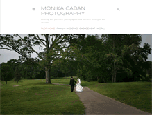 Tablet Screenshot of monikacaban.com